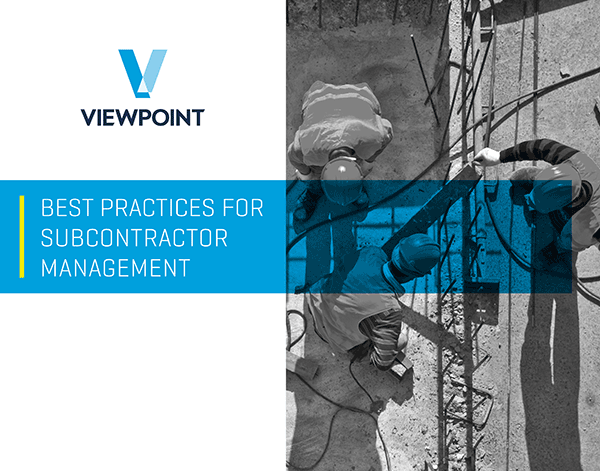 Free Whitepaper - Best Practices for Subcontractor Management