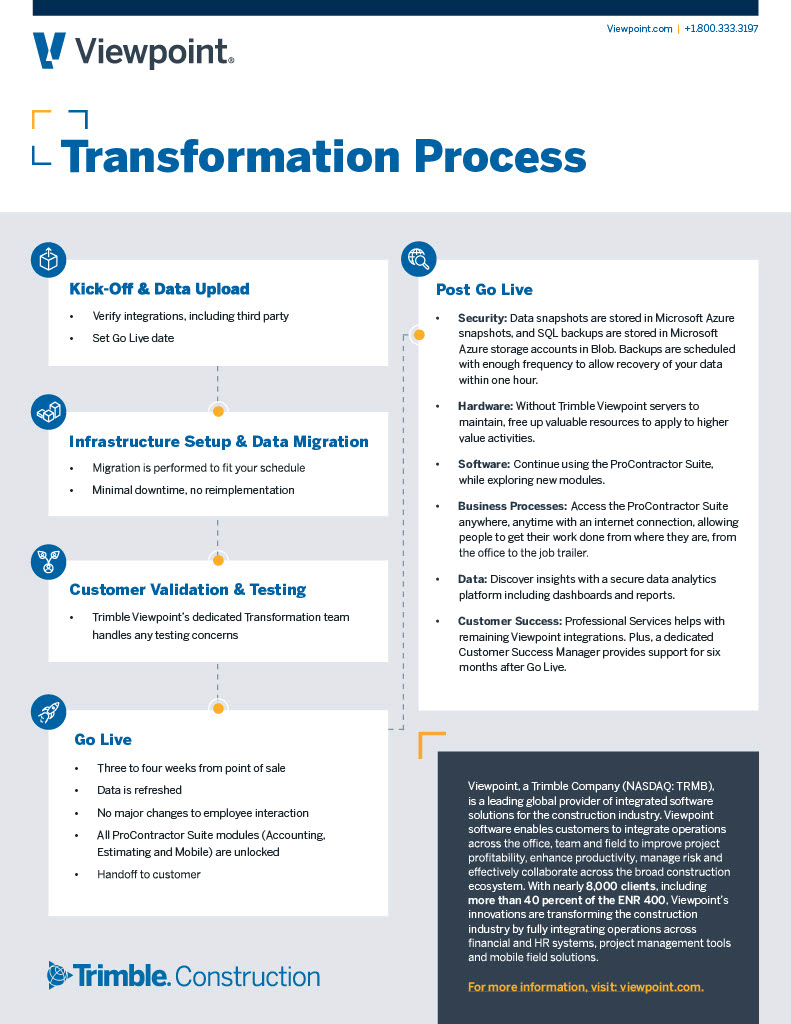 Learn About the Transformation Process - Moving to the Cloud: What You Should Know