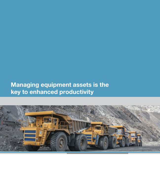 Free Whitepaper - Managing equipment assets is the key to enhanced productivity