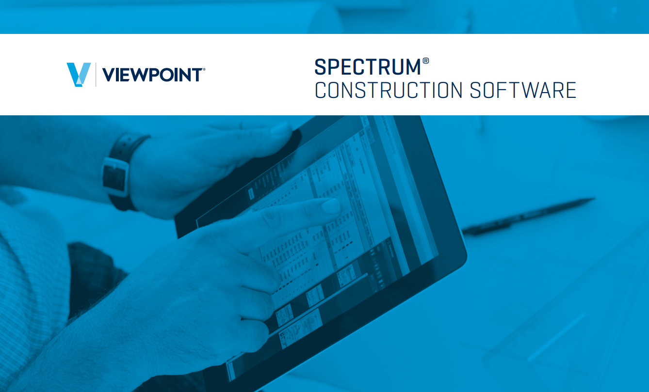 Take Control with Spectrum Construction Business Software