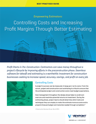 Smarter Estimates, Higher Profits - Controlling Costs and Increasing Profit Margins Through Better Estimating