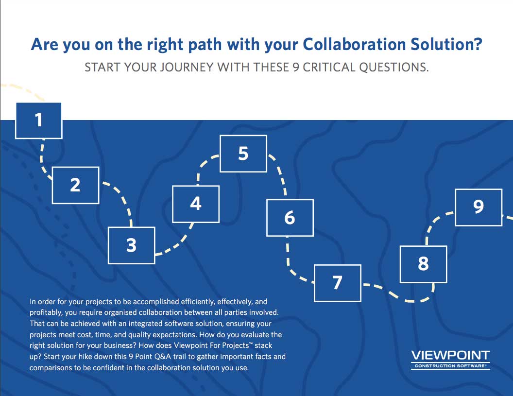 Free Whitepaper - 9 Critical Questions About Successful Construction Collaboration