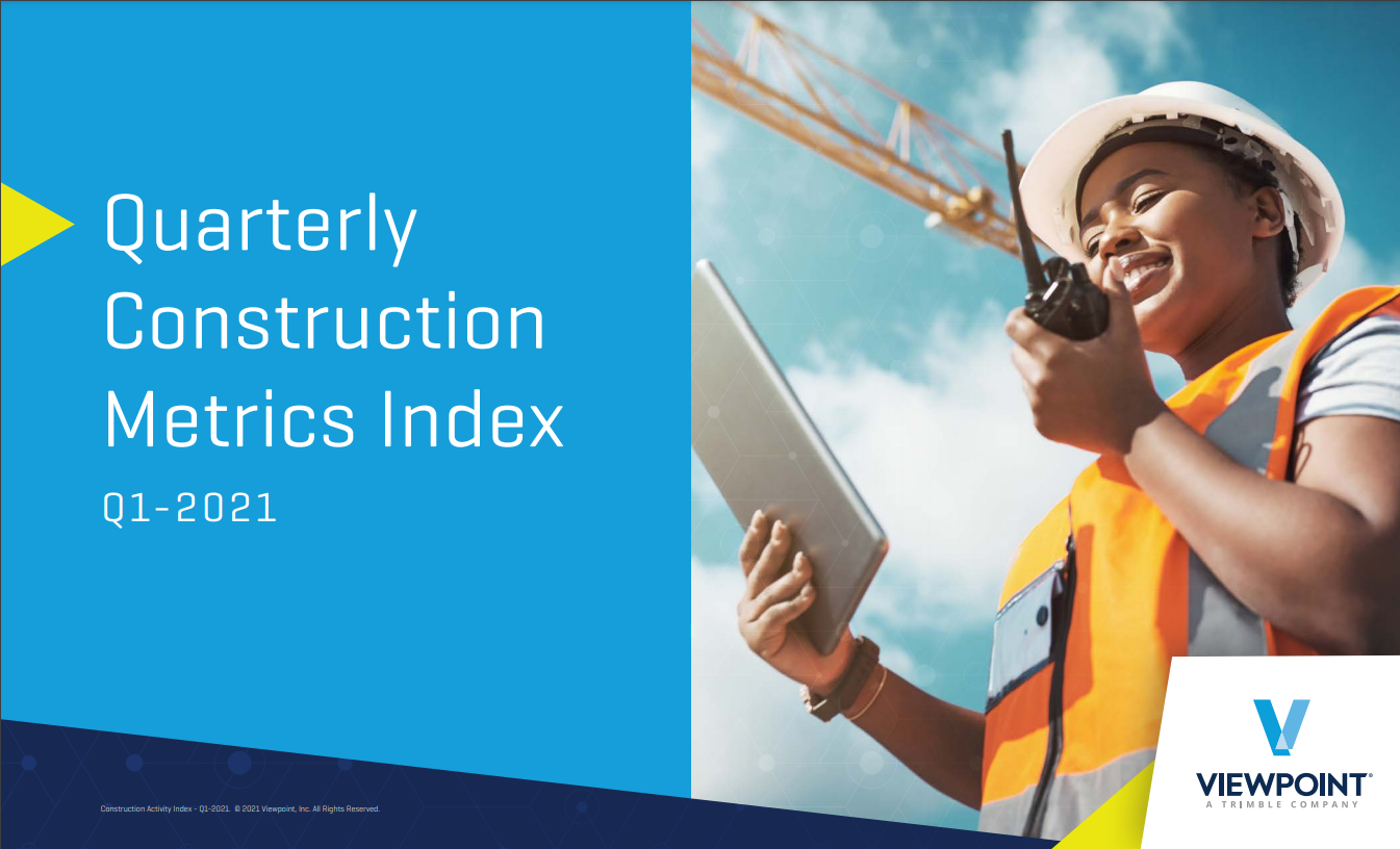 Free Download - Download Your Copy of the Quarterly Construction Metrics Index